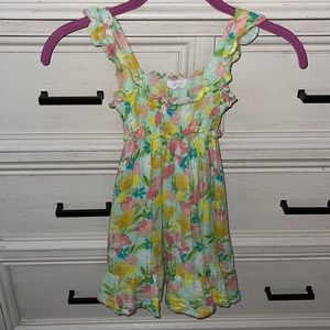 Angel Dear smocked dress with underlining like NEW!